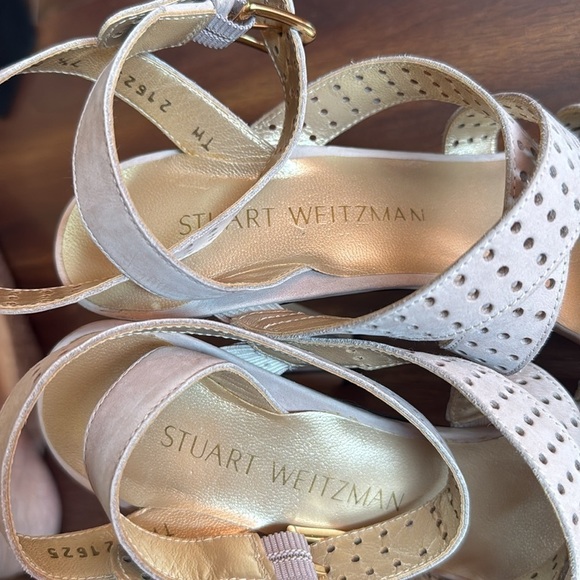 STUART WEITZMAN High Heeled Sandal Shoes Size 7.5M - Picture 3 of 9